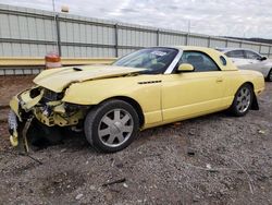 Ford salvage cars for sale: 2002 Ford Thunderbird