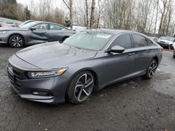 Honda Accord Sport salvage cars for sale: 2020 Honda Accord Sport