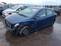 Salvage cars for sale from Copart San Martin, CA: 2015 Hyundai Accent GLS