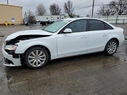 Salvage cars for sale from Copart Moraine, OH: 2014 Audi A4 Premium