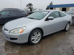 Honda Accord EX salvage cars for sale: 2005 Honda Accord EX