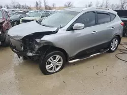 Salvage cars for sale at Bridgeton, MO auction: 2013 Hyundai Tucson GLS