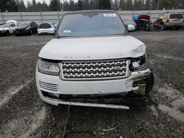 2016 Land Rover Range Rover HSE