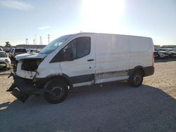 Salvage trucks for sale at Houston, TX auction: 2016 Ford Transit T-150