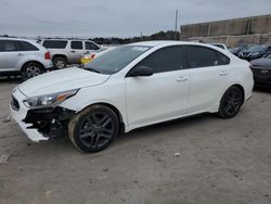 Salvage cars for sale from Copart Fredericksburg, VA: 2021 KIA Forte GT Line