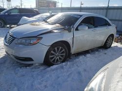 Salvage cars for sale at Chicago Heights, IL auction: 2012 Chrysler 200 Touring