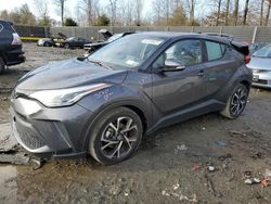 Salvage cars for sale at Waldorf, MD auction: 2021 Toyota C-HR XLE