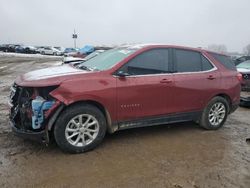 Salvage cars for sale from Copart Davison, MI: 2018 Chevrolet Equinox LT