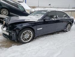 Salvage cars for sale from Copart Northfield, OH: 2014 BMW 750 LXI