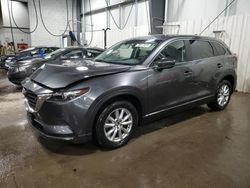 Salvage cars for sale at Ham Lake, MN auction: 2017 Mazda CX-9 Sport