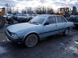 Peugeot Vehiculos salvage en venta: 1983 Peugeot 505