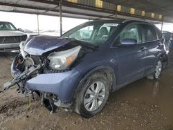 Honda CRV salvage cars for sale: 2012 Honda CR-V EXL