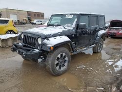 Salvage cars for sale from Copart Kansas City, KS: 2014 Jeep Wrangler Unlimited Sahara