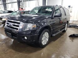 Salvage cars for sale at Ham Lake, MN auction: 2014 Ford Expedition Limited