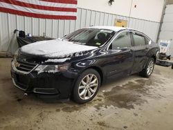 Salvage cars for sale from Copart Candia, NH: 2016 Chevrolet Impala LT