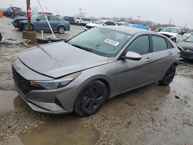 2023 Hyundai Elantra Blue