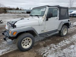 Salvage cars for sale from Copart Columbia Station, OH: 2004 Jeep Wrangler X