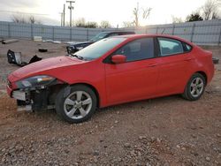 Salvage cars for sale from Copart Oklahoma City, OK: 2016 Dodge Dart SXT