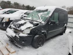 Salvage cars for sale at Exeter, RI auction: 2011 Ford Transit Connect XLT