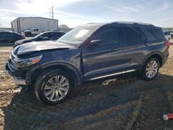 Salvage cars for sale from Copart Temple, TX: 2021 Ford Explorer Limited