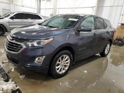 Chevrolet Equinox LT salvage cars for sale: 2018 Chevrolet Equinox LT