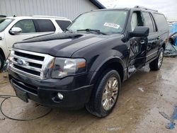 Ford Expedition salvage cars for sale: 2012 Ford Expedition EL Limited