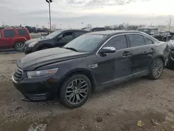 Salvage cars for sale at Indianapolis, IN auction: 2016 Ford Taurus Limited