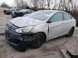 Salvage cars for sale at Rogersville, MO auction: 2015 Hyundai Accent GLS