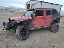 Salvage cars for sale at Helena, MT auction: 2018 Jeep Wrangler Unlimited Sport