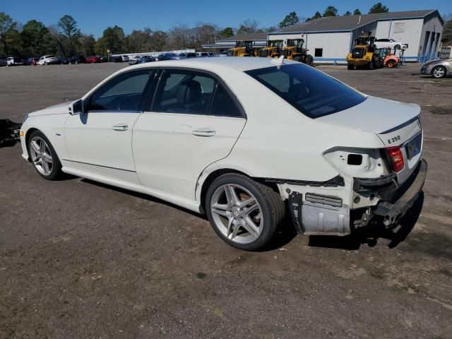 2012 Mercedes-Benz E 350