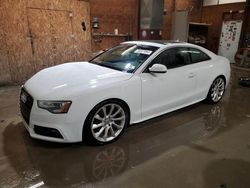 Salvage cars for sale from Copart Ebensburg, PA: 2016 Audi A5 Premium Plus S-Line