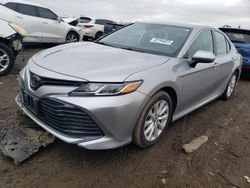 Salvage cars for sale at Elgin, IL auction: 2020 Toyota Camry LE