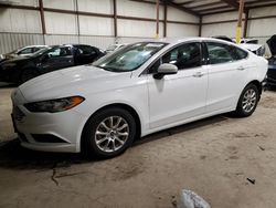 Salvage cars for sale at Pennsburg, PA auction: 2018 Ford Fusion S