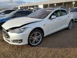 Salvage cars for sale from Copart Phoenix, AZ: 2013 Tesla Model S
