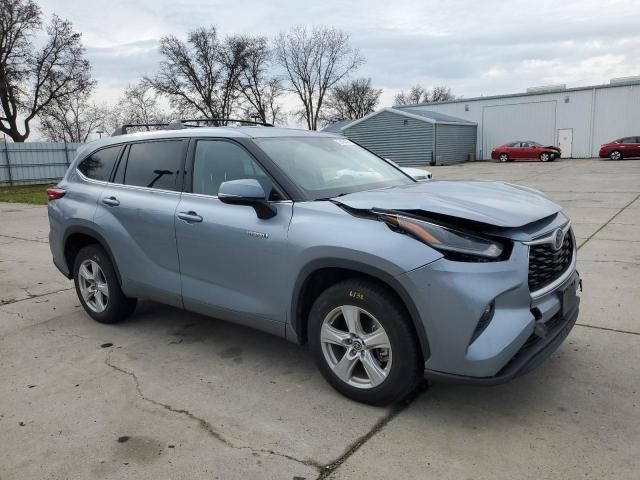 2021 Toyota Highlander Hybrid LE