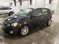 Chevrolet Sonic salvage cars for sale: 2013 Chevrolet Sonic LT