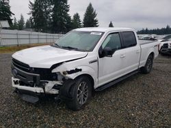 Salvage cars for sale from Copart Graham, WA: 2018 Ford F150 Supercrew