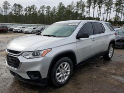 Salvage cars for sale at Harleyville, SC auction: 2020 Chevrolet Traverse LS