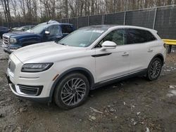 Lincoln salvage cars for sale: 2019 Lincoln Nautilus Reserve