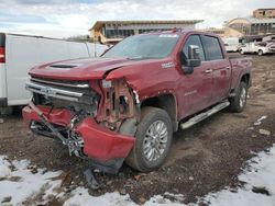Vehiculos salvage en venta de Copart Colorado Springs, CO: 2022 Chevrolet Silverado K2500 High Country