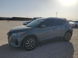 Salvage cars for sale at Andrews, TX auction: 2021 Nissan Kicks SV