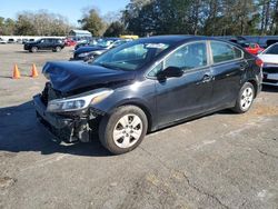 KIA Forte LX salvage cars for sale: 2018 KIA Forte LX