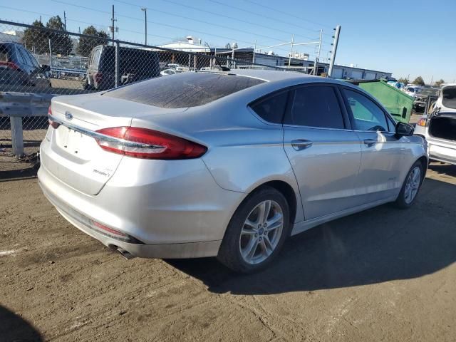 2018 Ford Fusion SE Hybrid