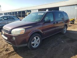 Chevrolet Uplander salvage cars for sale: 2008 Chevrolet Uplander LS