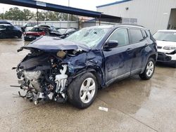 Salvage cars for sale from Copart New Orleans, LA: 2021 Jeep Compass Latitude