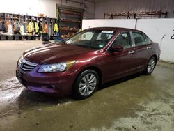 Salvage cars for sale from Copart Candia, NH: 2012 Honda Accord EX