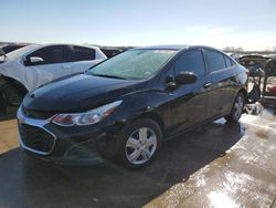 Chevrolet Cruze LS salvage cars for sale: 2019 Chevrolet Cruze LS