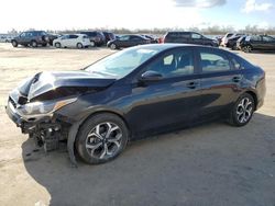 Salvage cars for sale from Copart Fresno, CA: 2019 KIA Forte FE