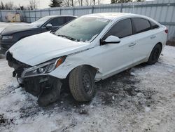 Salvage cars for sale from Copart Ontario Auction, ON: 2017 Hyundai Sonata SE