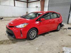 Salvage cars for sale at Lansing, MI auction: 2015 Toyota Prius V
